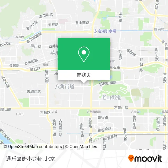 通乐簋街小龙虾地图