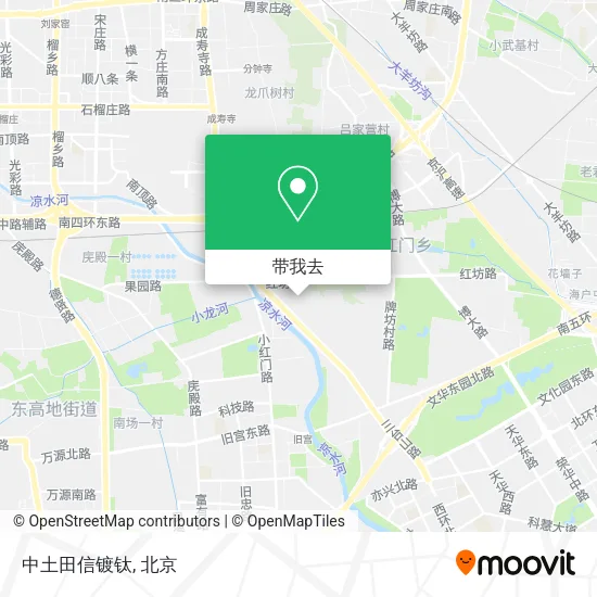 中土田信镀钛地图