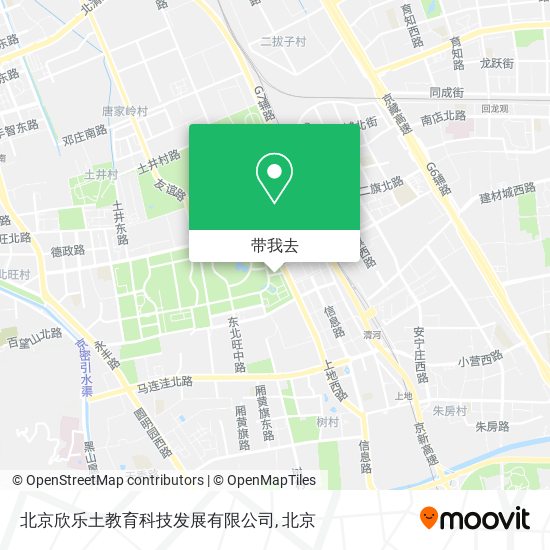 北京欣乐土教育科技发展有限公司地图