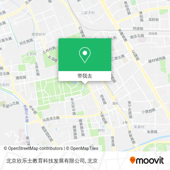 北京欣乐土教育科技发展有限公司地图