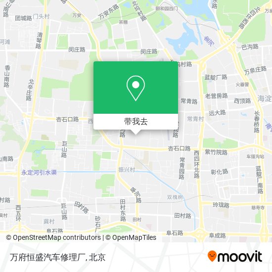 万府恒盛汽车修理厂地图