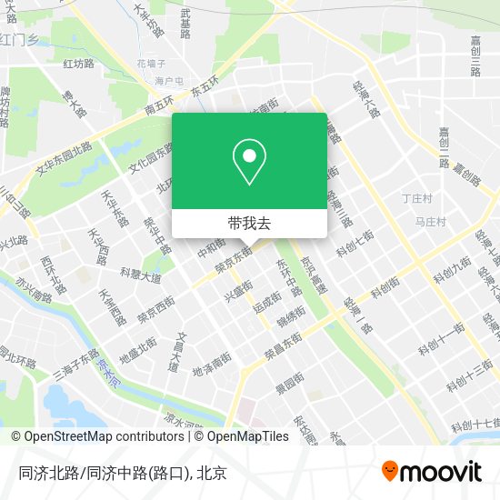 同济北路/同济中路(路口)地图