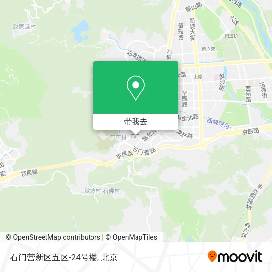 石门营新区五区-24号楼地图