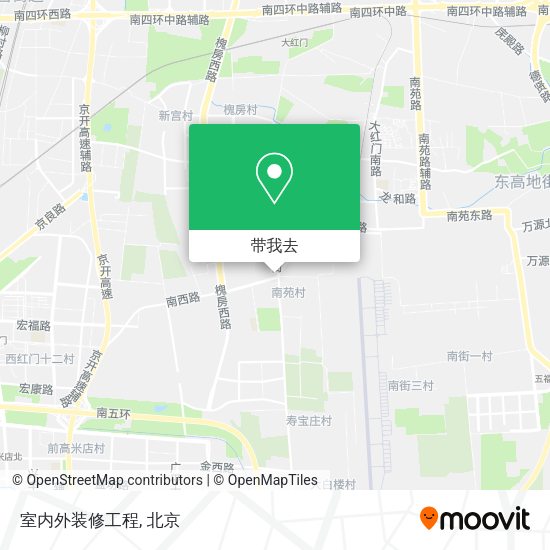 室内外装修工程地图