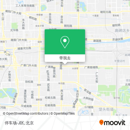 停车场-J区地图