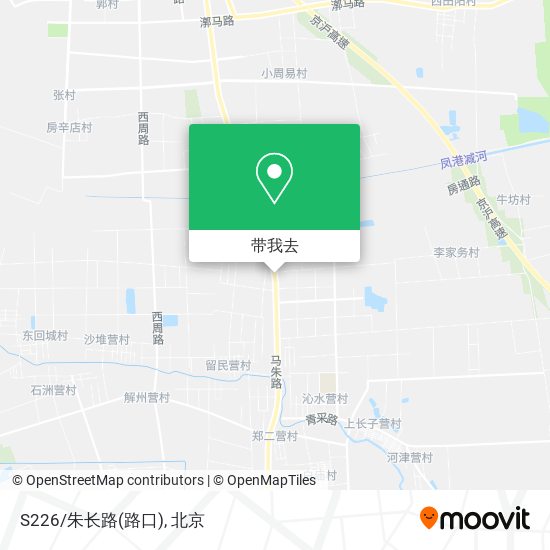 S226/朱长路(路口)地图