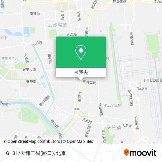 G101/天纬二街(路口)地图