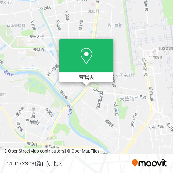 G101/X303(路口)地图