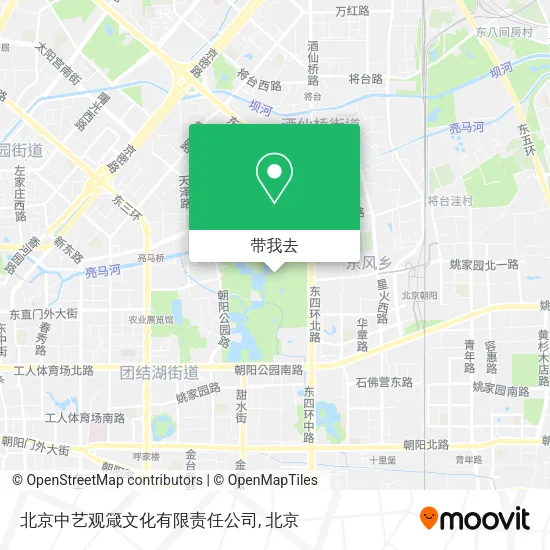 北京中艺观箴文化有限责任公司地图