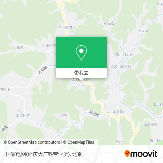 国家电网(延庆大庄科营业所)地图