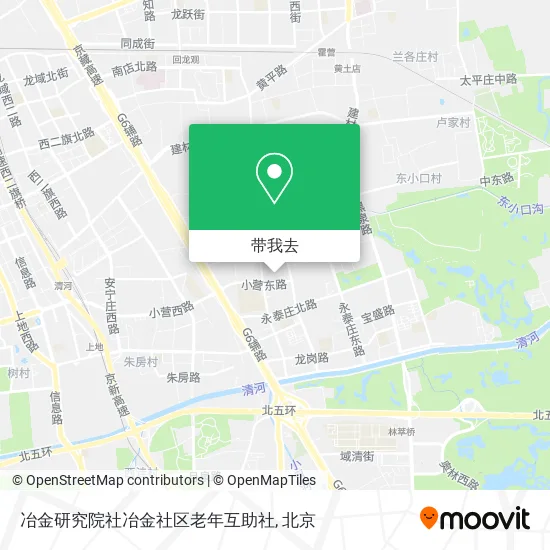 冶金研究院社冶金社区老年互助社地图