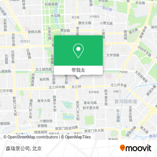 森瑞景公司地图