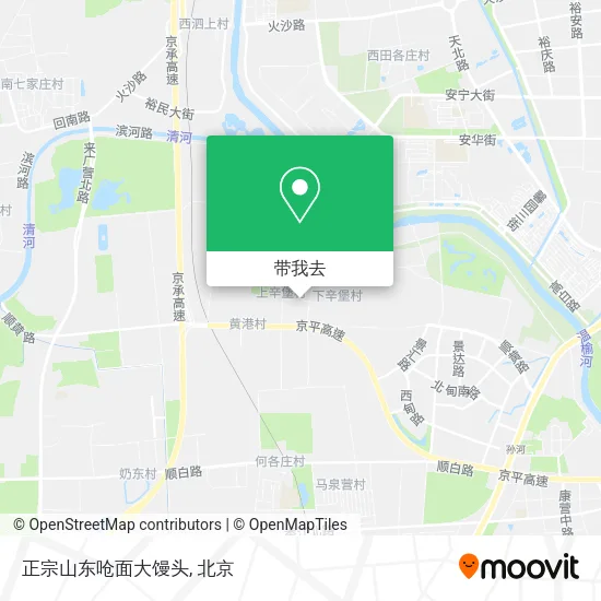 正宗山东呛面大馒头地图