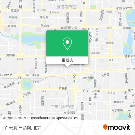白云观-三清阁地图