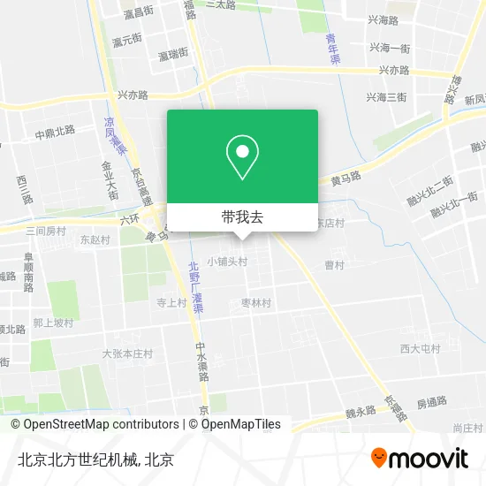 北京北方世纪机械地图