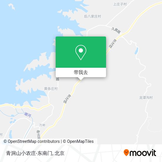 青洞山小农庄-东南门地图
