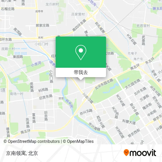 京南领寓地图