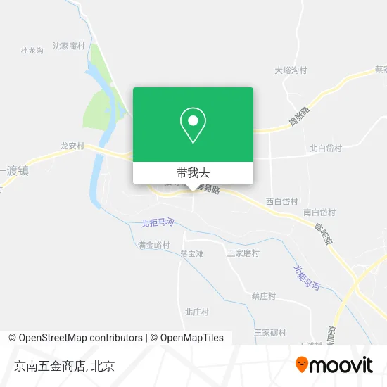 京南五金商店地图