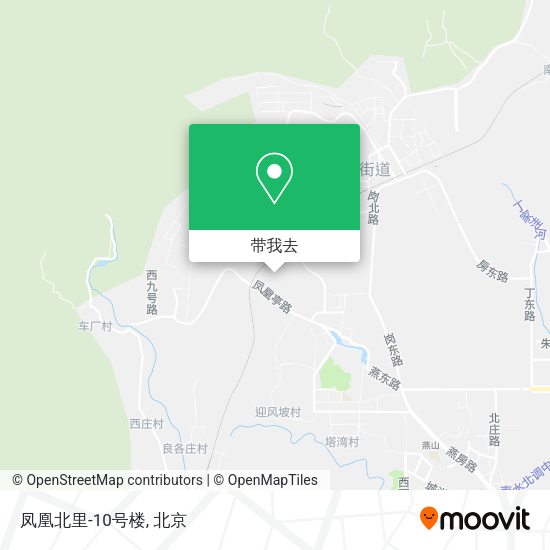 凤凰北里-10号楼地图