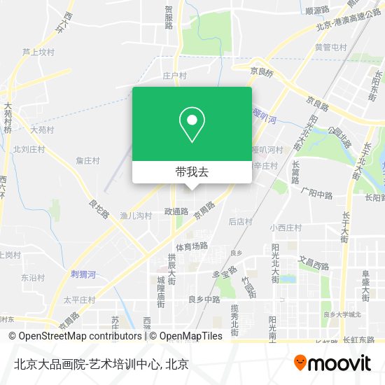 北京大品画院-艺术培训中心地图