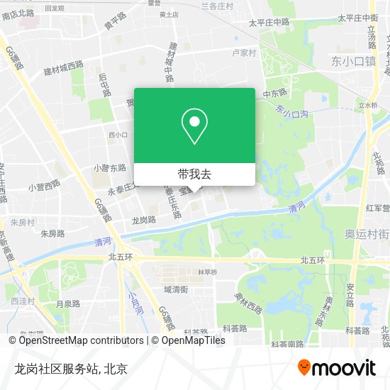 龙岗社区服务站地图