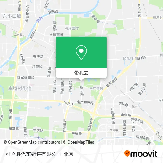 徍合胜汽车销售有限公司地图