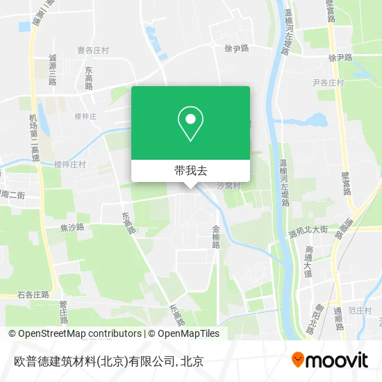 欧普德建筑材料(北京)有限公司地图