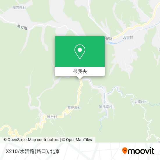 X210/水活路(路口)地图