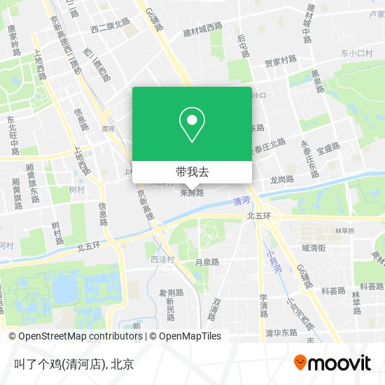 叫了个鸡(清河店)地图