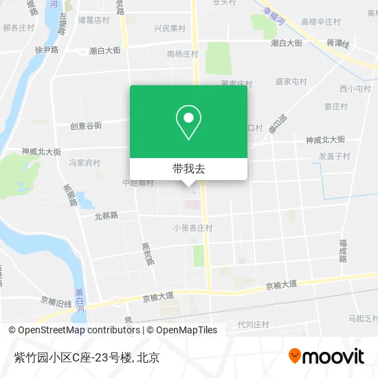 紫竹园小区C座-23号楼地图