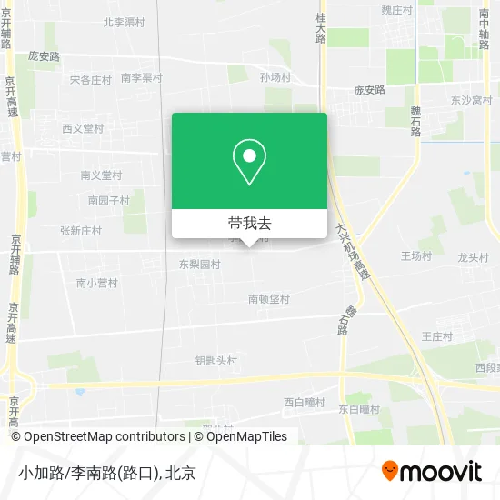 小加路/李南路(路口)地图