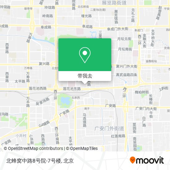 北蜂窝中路8号院-7号楼地图