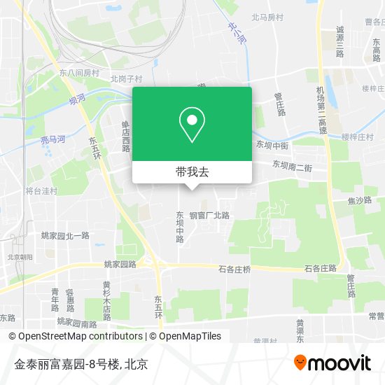 金泰丽富嘉园-8号楼地图