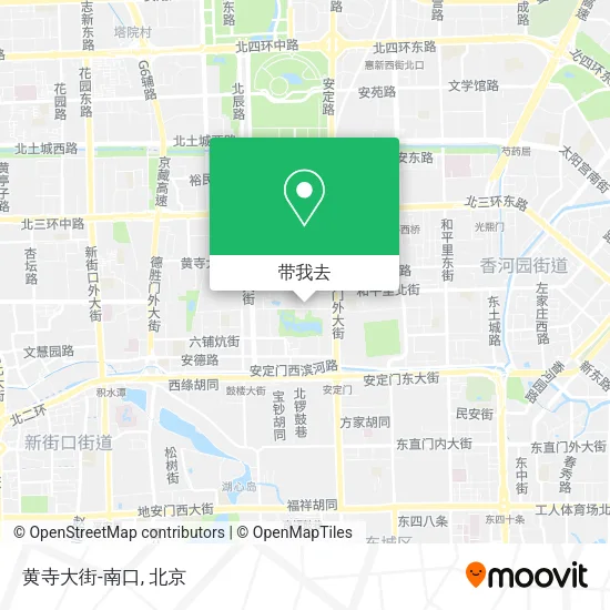 黄寺大街-南口地图