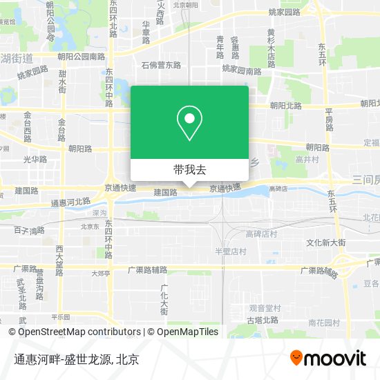 通惠河畔-盛世龙源地图