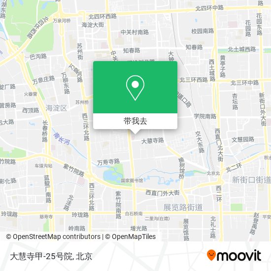 大慧寺甲-25号院地图