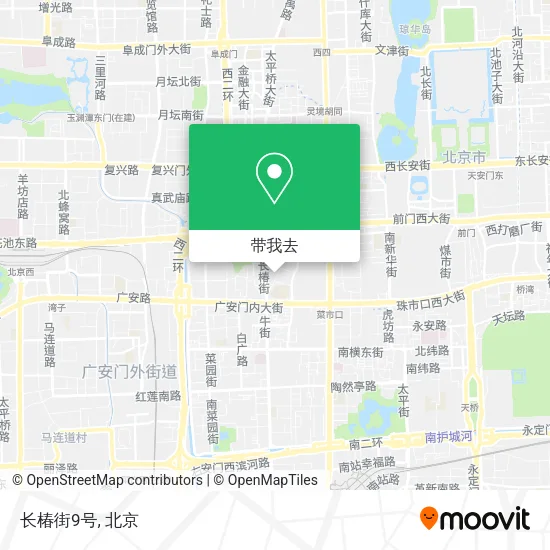 长椿街9号地图