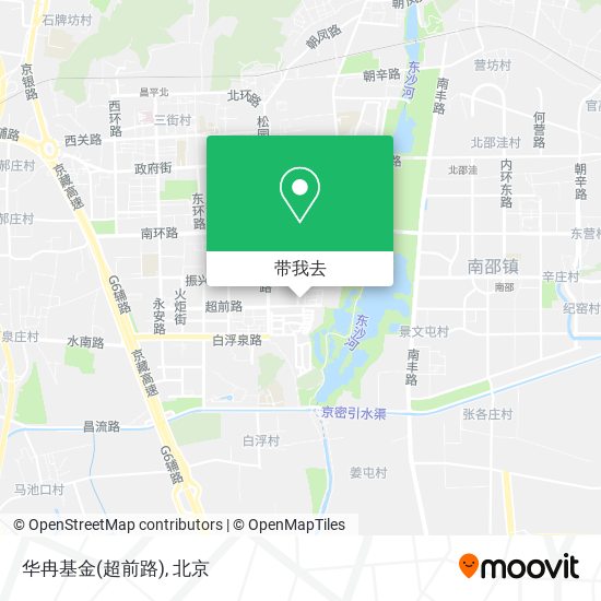 华冉基金(超前路)地图