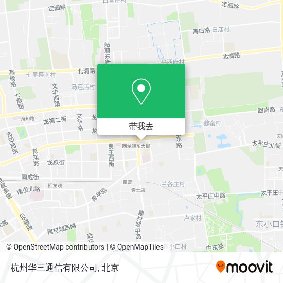 杭州华三通信有限公司地图