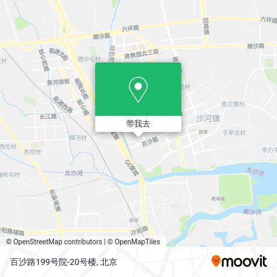 百沙路199号院-20号楼地图
