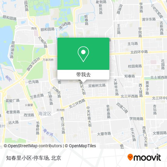 知春里小区-停车场地图