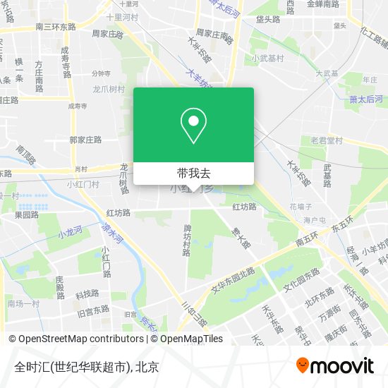 全时汇(世纪华联超市)地图