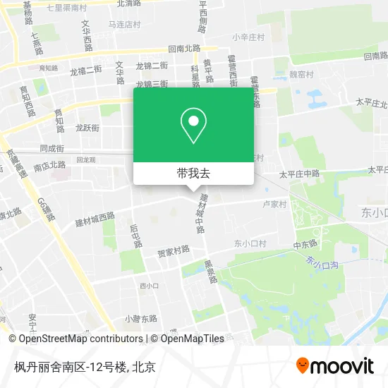 枫丹丽舍南区-12号楼地图