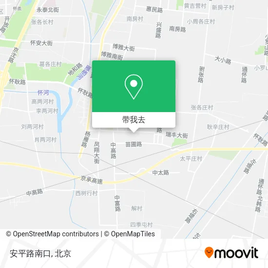 安平路南口地图