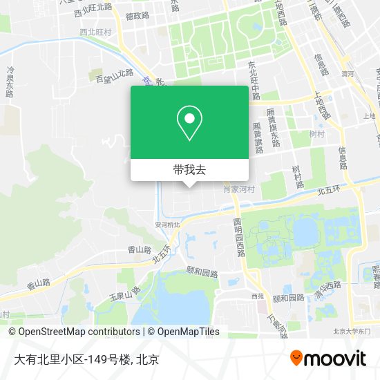 大有北里小区-149号楼地图