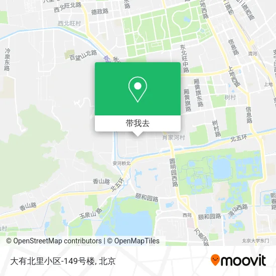 大有北里小区-149号楼地图