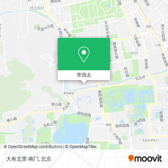 大有北里-南门地图