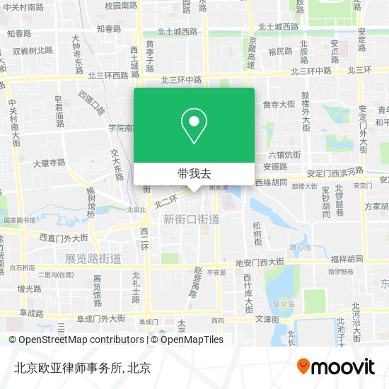北京欧亚律师事务所地图
