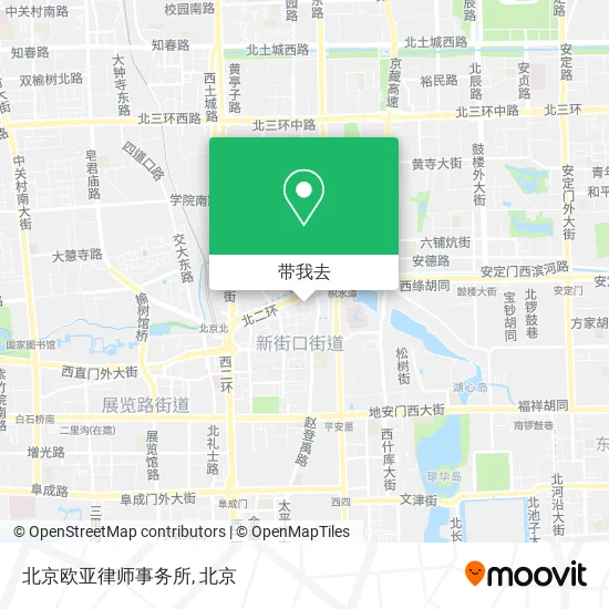北京欧亚律师事务所地图