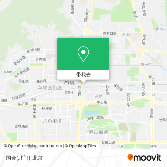 国金(北门)地图